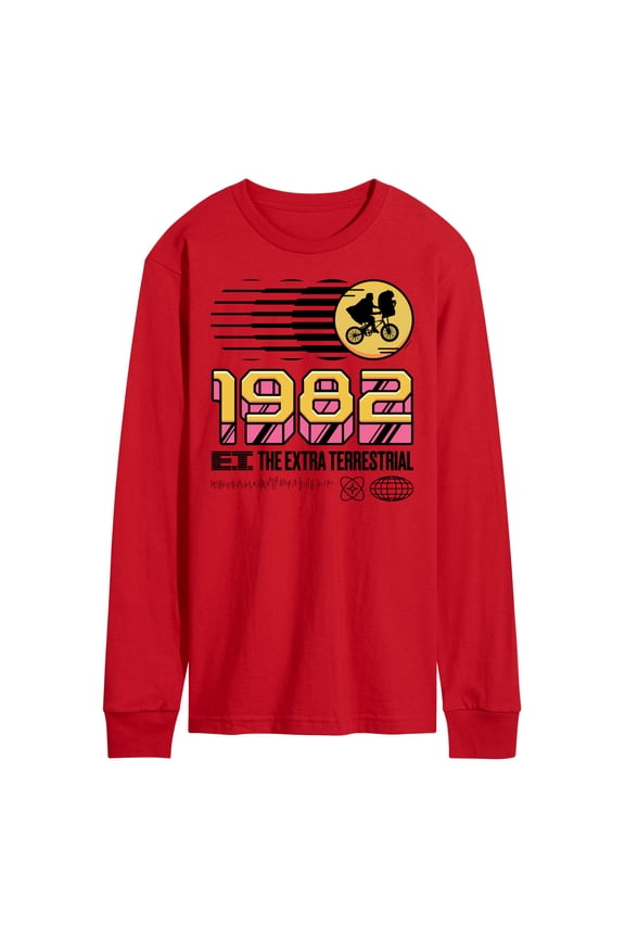 E.T. The Extra Terrestrial - Retro Logo 1982 - Men's Long Sleeve T-Shirt