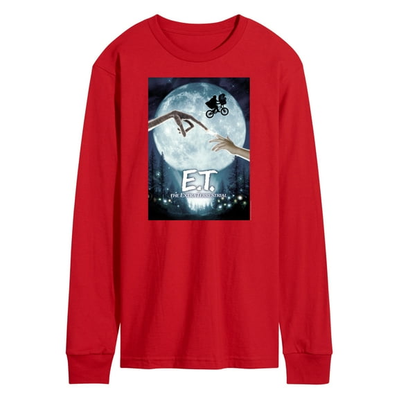 E.T. The Extra Terrestrial - The Blue Moon Glow - Men's Long Sleeve T-Shirt