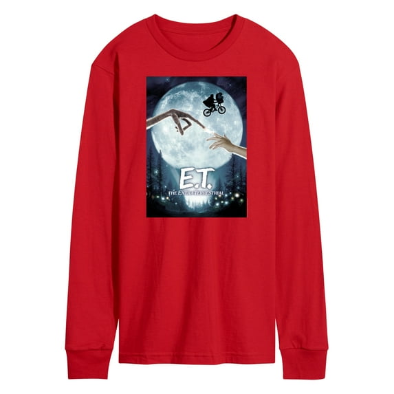 E.T. The Extra Terrestrial - The Blue Moon Glow - Men's Long Sleeve T-Shirt