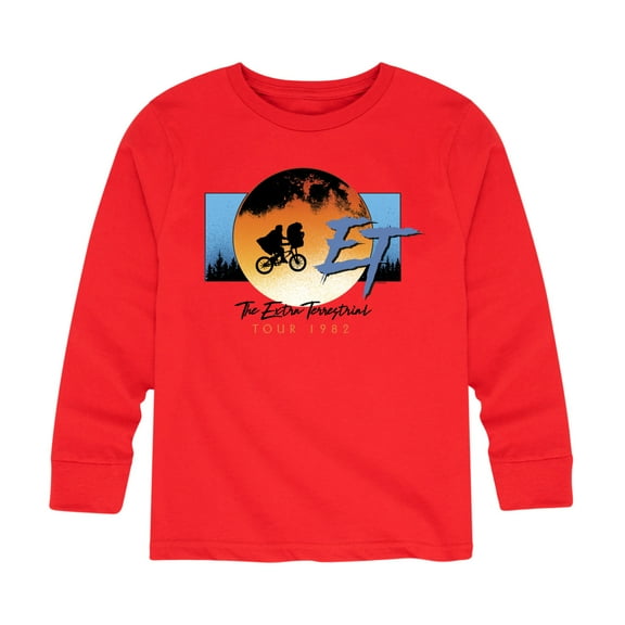 E.T. The Extra Terrestrial - The E.T. Tour - Toddler & Youth Long Sleeve T-Shirt