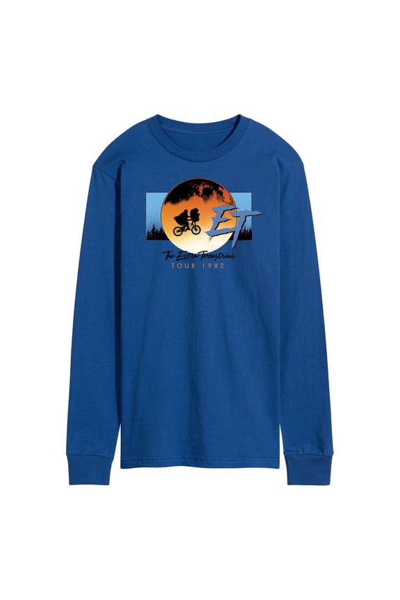 E.T. The Extra Terrestrial - Tour 1982 - Men's Long Sleeve T-Shirt