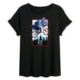 thumbnail image 1 of E.T. The Extra Terrestrial - We're Going On A Ride - Juniors Ideal Flowy Muscle T-Shirt, 1 of 4