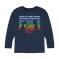 thumbnail image 1 of E.T. The Extra Terrestrial - Where Are You From - Toddler & Youth Long Sleeve Graphic T-Shirt, 1 of 4