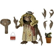 E.T. the Extra-Terrestrial 1982 4.5" 40th Anniversary Ultimate Dress-Up E.T. Action Figure, by NECA