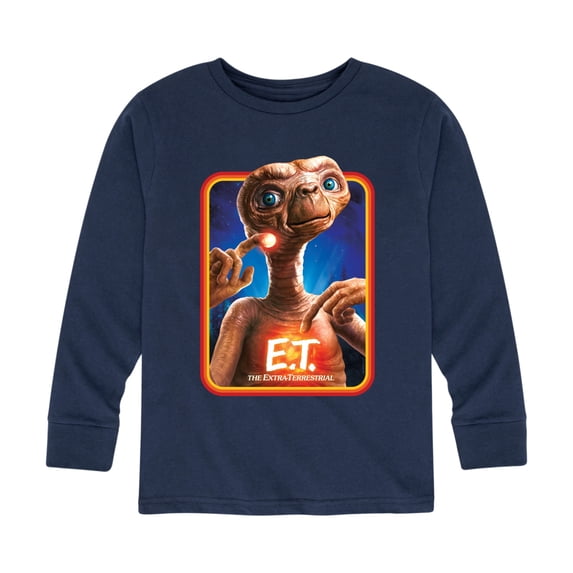 E.T. the Extra-Terrestrial - Boys' Long Sleeve Graphic T-Shirt