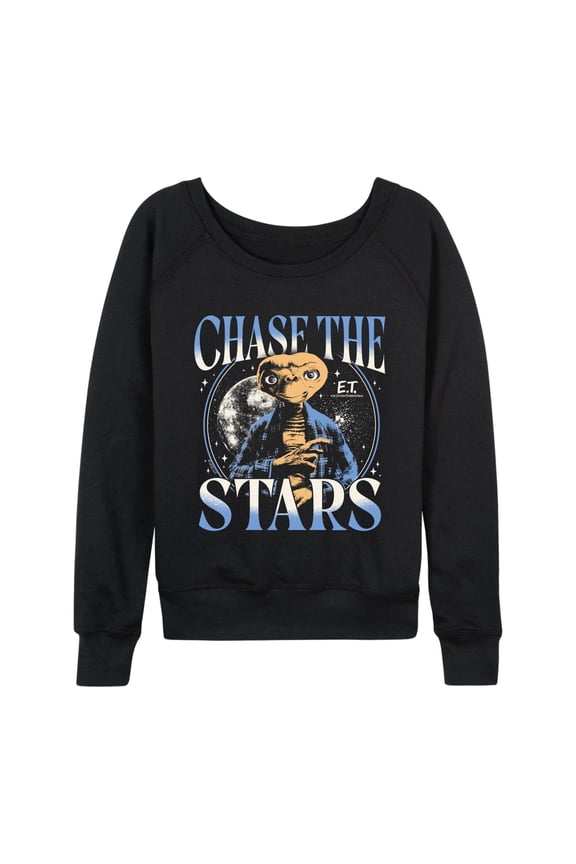 - Chase the Stars - Women's French Terry Long Sleeve Pullover