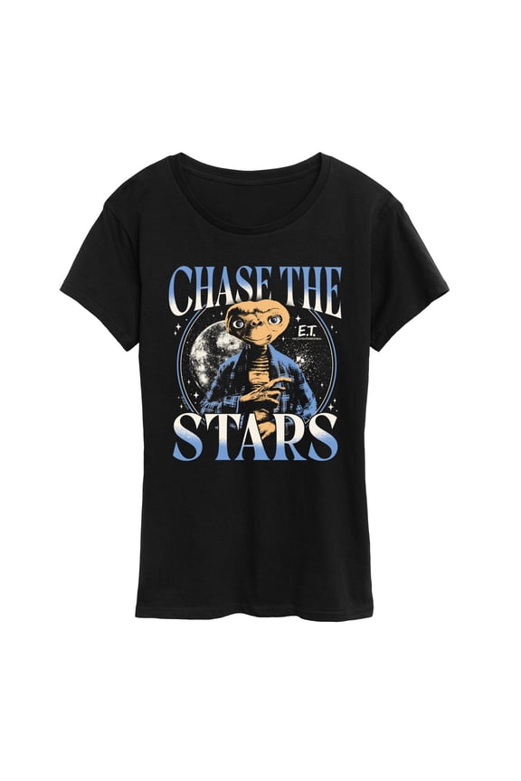 - Chase the Stars - Women's Short Sleeve Graphic T-Shirt
