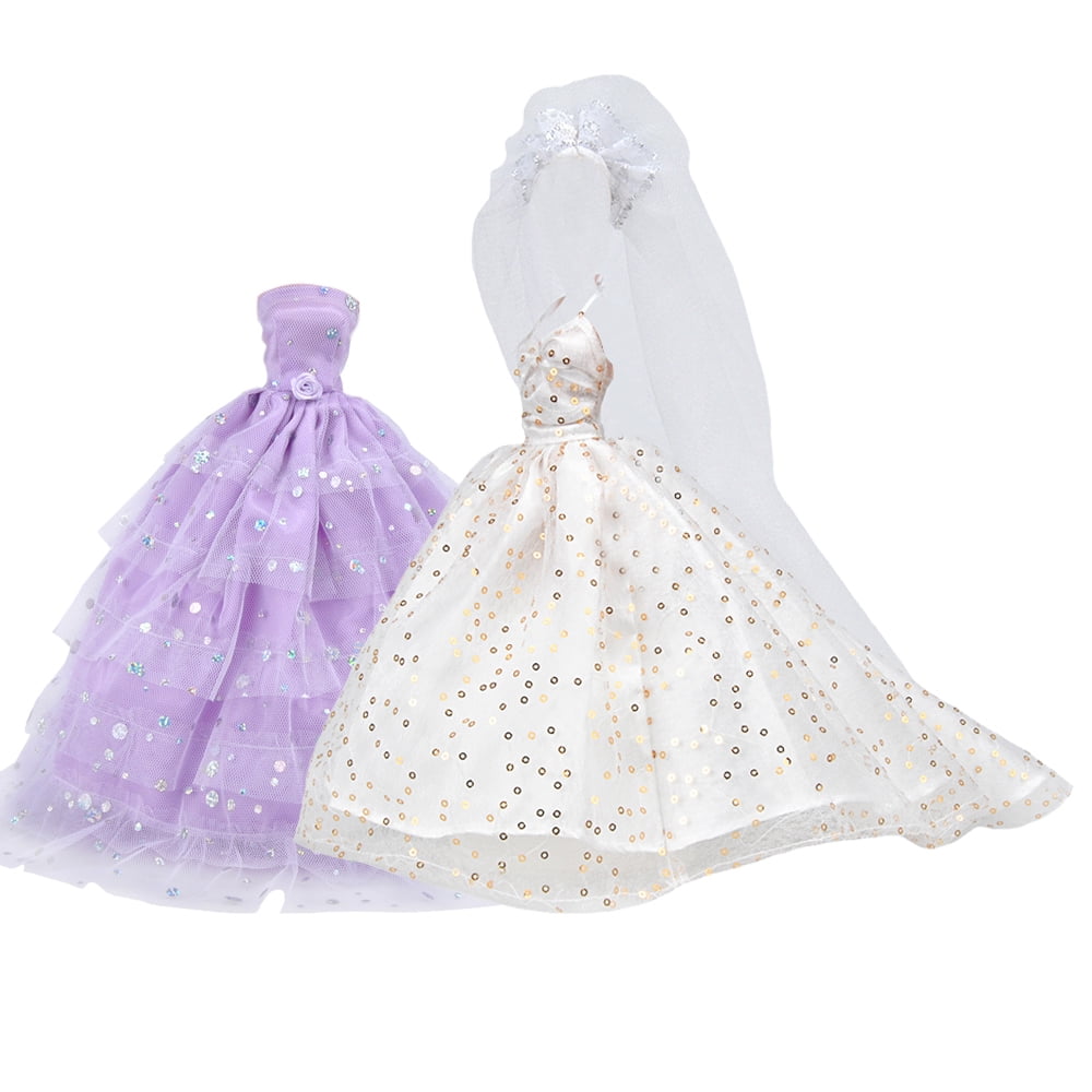 Wedding Dress Barbie Girl Dresses Images E-TING Pcs Beautiful