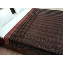 A And E Textiles House Kantha Bedcover Bedding Quilt Hand Block Floral Design Handblock Floral Print Kantha Throw Quilt Light Weight Block Print Quilted