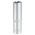 thumbnail image 1 of E-Torx Socket 1/2" Drive E18 External Torx Deep Socket CR-V 6 Point Star Socket, 1 of 7