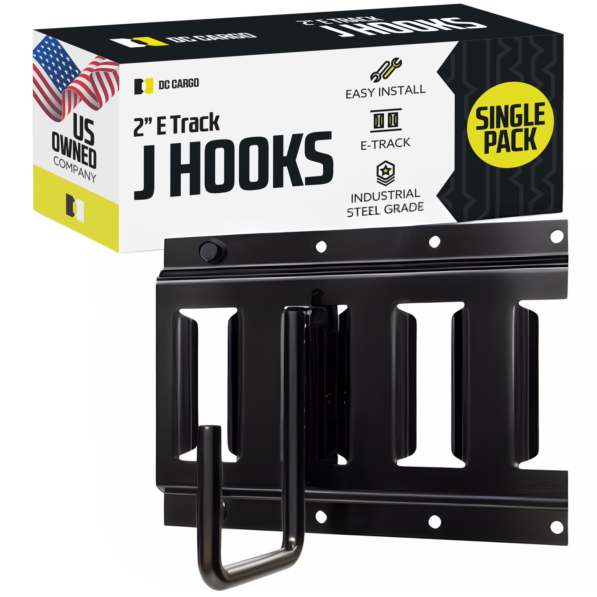 6-Pack, DC Cargo Mall E-Track Bike Hanger – Steel Vertical Bike - View #12