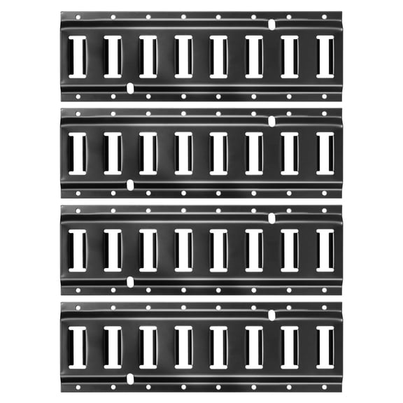 E-Track Tie-Down Rail Kit, 4 Pack 1.3 ft Rails, U-Hooks, Tool Holders, Brackets, Tire Holders, Rings, Caps, Bag, Vans