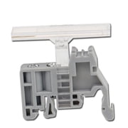 E/UK 10 PCS and KLM-A 10PCS Label Clips Combination Set DIN Rail Terminal Blocks End Stopper Bracket Fit for C45 DIN Rail 35mm Width Rail.DIN Rail Terminal Block End Stopper
