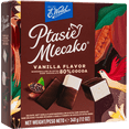 thumbnail image 1 of E. Wedel, Ptasie Mleczko Candy Box, Polish Bird's Milk, Delicate & Soft Vanilla Flavor Marshmallow in Extra Dark Chocolate of 80% Cocoa, 340g/12oz, 1 of 4