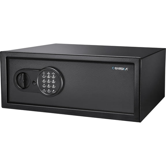E-Western 2 Cu Ft Digital Keypad Security Safe with Durable Steel and Tamper-Resistant Design for Quick Access Black