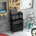 thumbnail image 1 of E-Western High Capacity Rolling Tool Chest with 8 Drawers and Wheel Locking System for Easy Mobility Black, 1 of 12