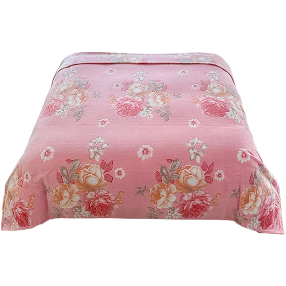 E Winter Thick Milk Velvet Flannel Blanket Soft Warm Plush Throw For Bed Couch Design E