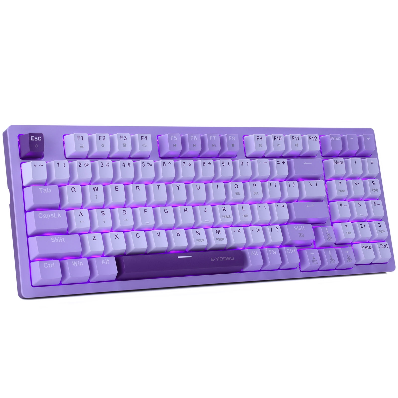 E-YOOSO Wired Mechanical Gaming Keyboard, Compact 94-Key E-YOOSO Wired Mechanical Gaming Keyboard, Compact 94-Key