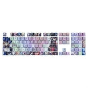 E-Yooso 108 Key Genshin Impact Theme PBT Keycaps for Cherry Mx Switch Mechanical Keyboard