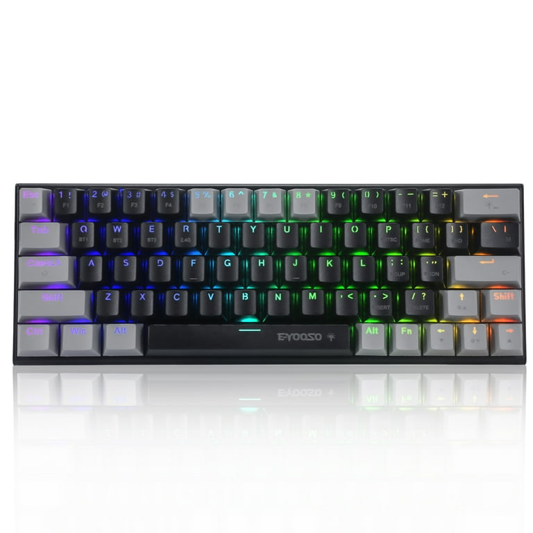 EYOOSO Z11 RGB Mechanical Gaming Keyboard, 63 Keys, Bluetooth