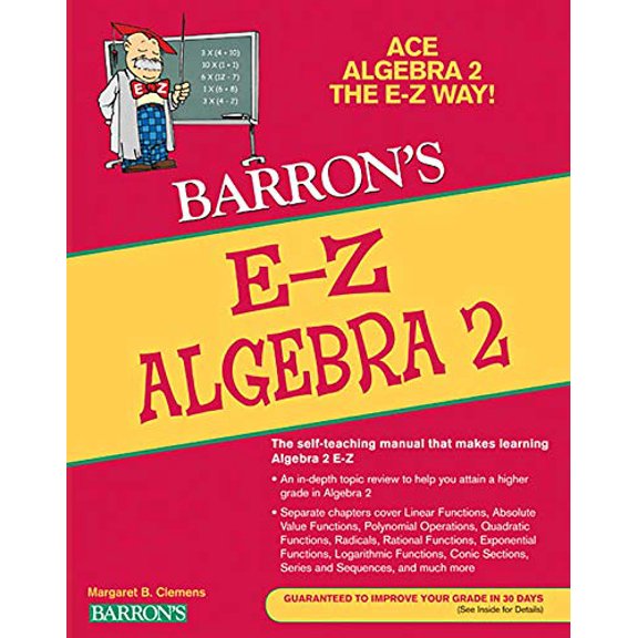 Pre-Owned Barron's Easy Way: E-Z Algebra 2 (Paperback)