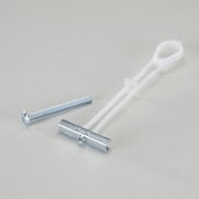 E-Z Ancor 25721 1/4-in dia Toggle Bolt Drywall Anchor, 10-Pack Screws Included