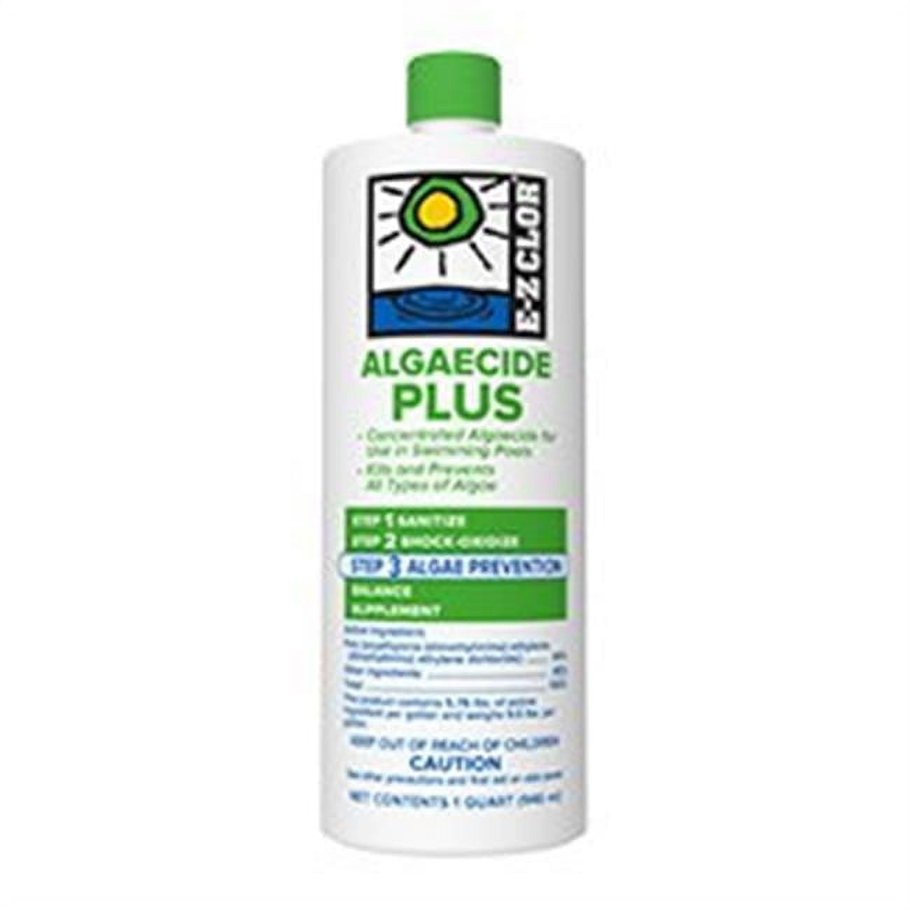 EZ Clor 501067 1 qt. Algaecide Plus 60 Percent Chemical Balancer, 12