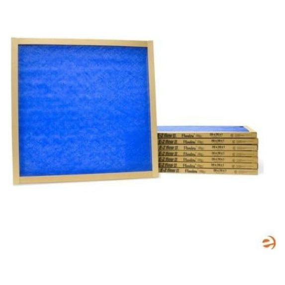 E-Z Flow II Filters 20x25x1 - MERV 4 - 12 Pack - Furnace & AC Filters - Disposable Air Filters for Home - 1 Inch Filters