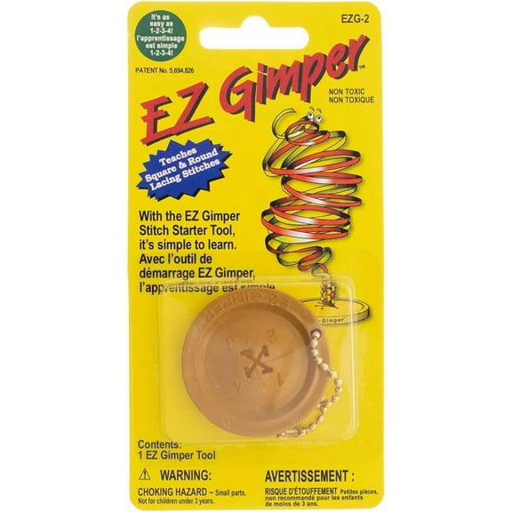 E-Z Gimper Stitch Starter Tool Rexlace Knot Tying