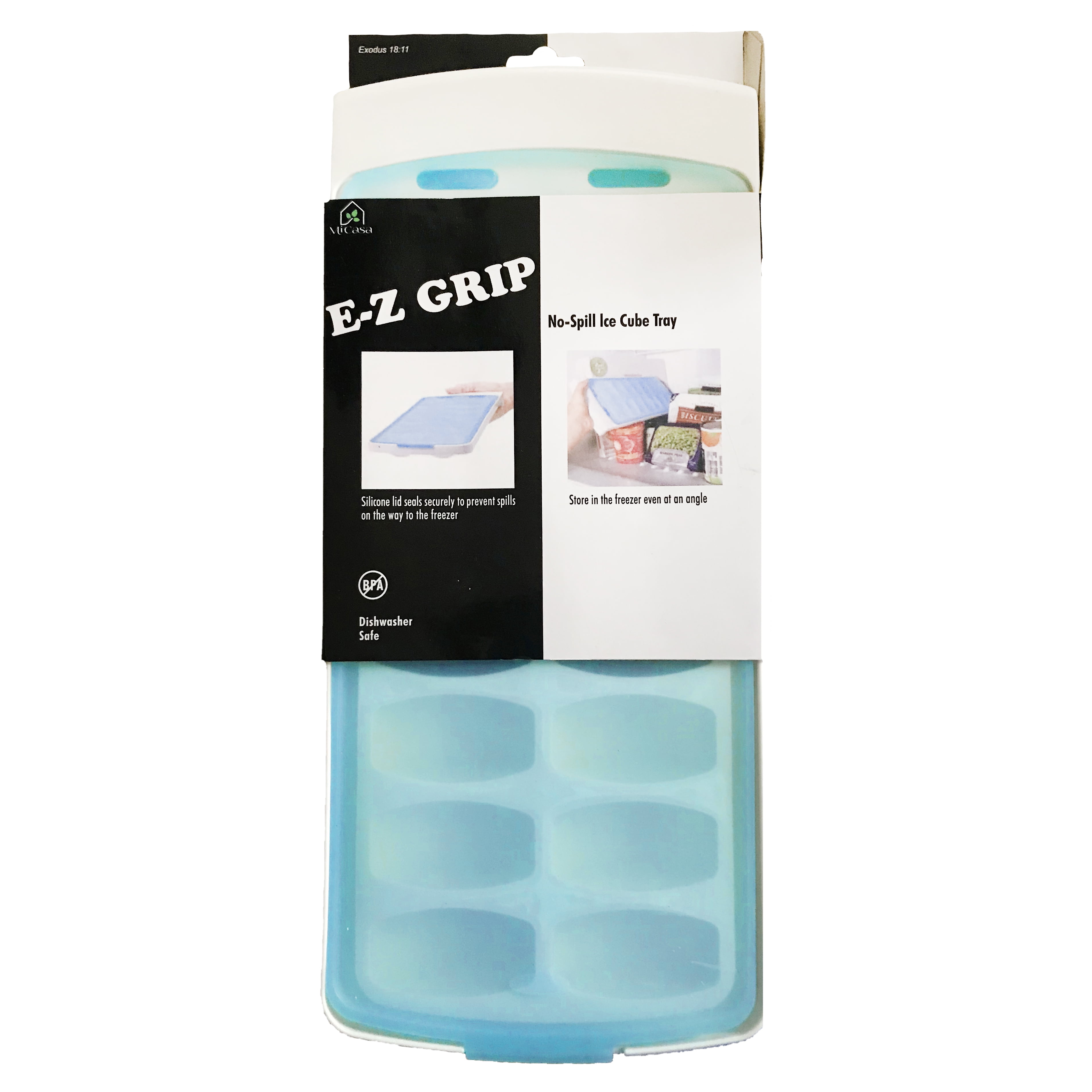 E-Z Grip No Spill Ice Tray