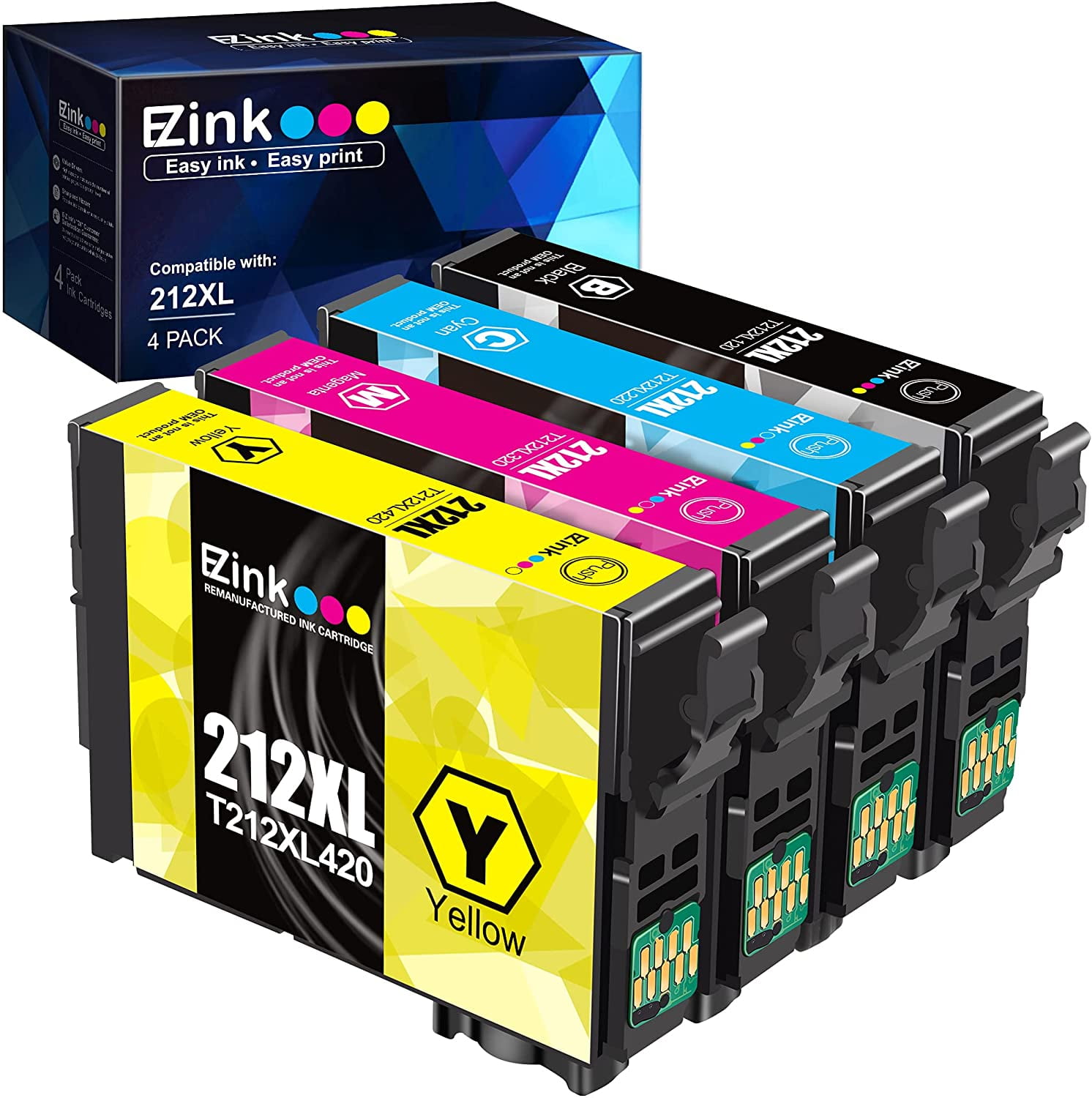 EZ Ink 212XL Ink Cartridge Replacement for Epson 212XL T212XL 212 XL