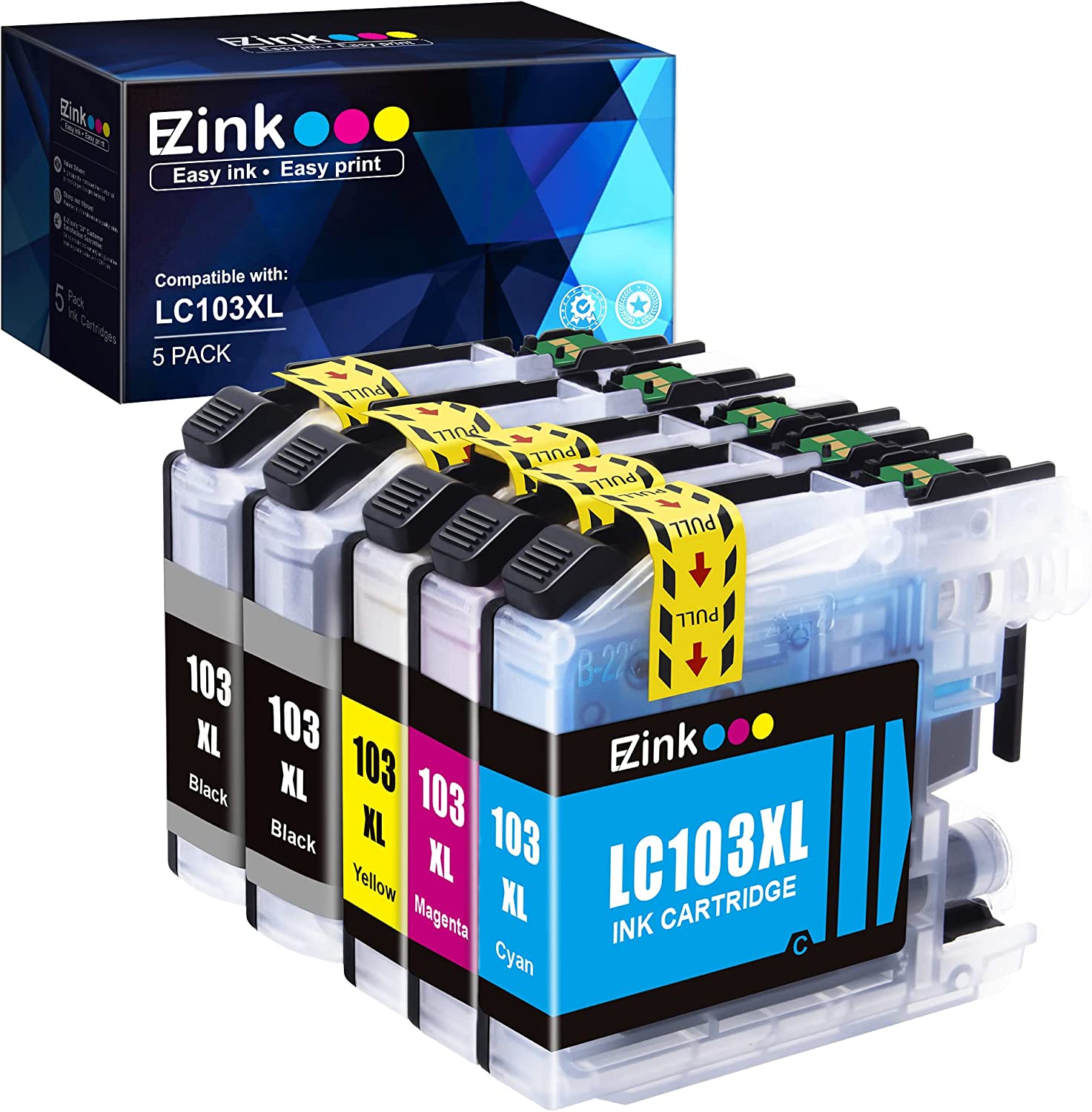 Compatible Multipack for Brother LC103 / LC101 5 pack