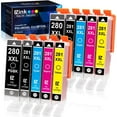thumbnail image 1 of E-Z Ink PGI-280XXL/CLI-281XXL Printer Cartridge for Canon PIXMA, Black, 10 Count, 10 Pack, 1 of 6