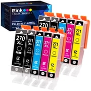 E-Z Ink PGI270XL CLI271XL Ink Cartridge Replacement for Canon PGI-270XL CLI-271XL PGI 270 Compatible with TS9020 TS8020 TS6020 MG7720 (10 Pack)