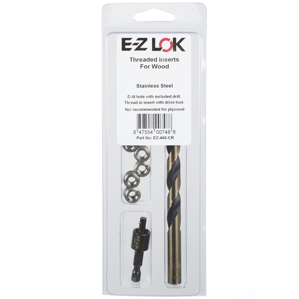 E-Z Knife™ Threaded Insert Installation Kit - Stainless - 1/4-20