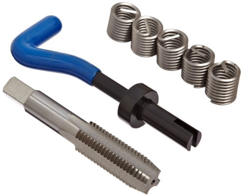 E-Z Lok EK21415 Helical Threaded Insert Kit, 304 Stainless Steel, 5/8"-11 Thread Size, 0.938" Installed Length (Pack of 5)