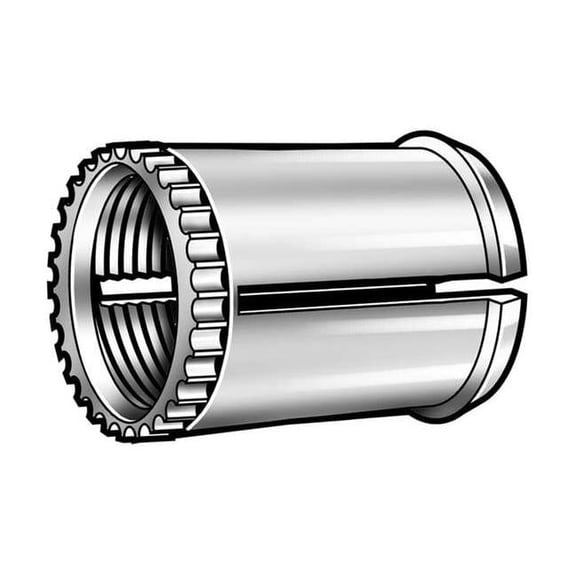 E-Z Lok Press Insert, Brass, 50 PK 170-332-BR-PK50