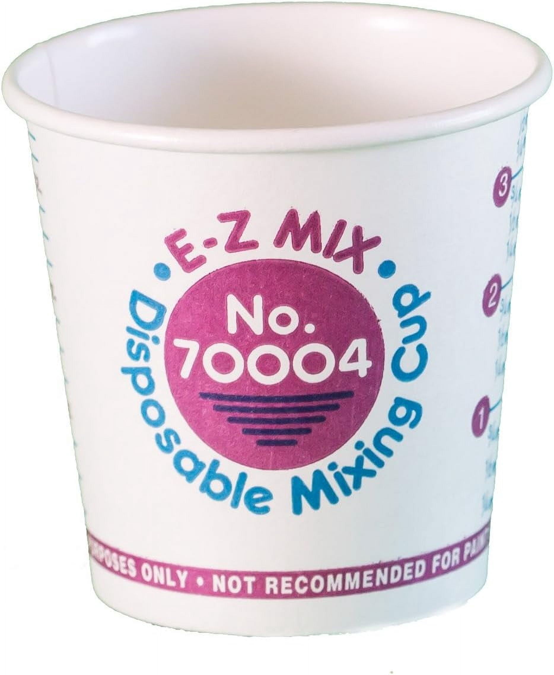 E-Z MIX 70004 1/4 Pint Cup (Paper), 400 Pack - Walmart.com