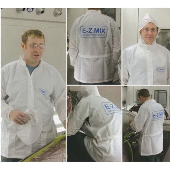Anti-Static Lab Coat with Hood, Large 64446W