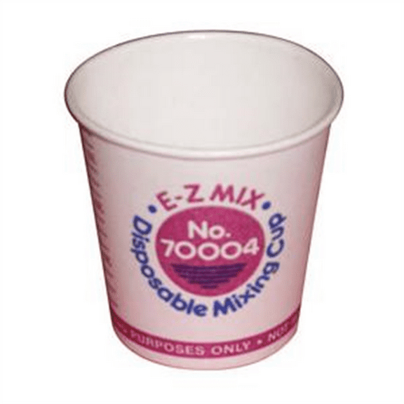 E-Z Mix 70004 Disposable Paper Mixing Cups - 1/4 Pint Cups (400)