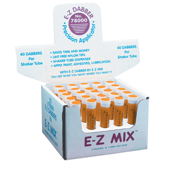 E-Z Mix 78000 Disposable Dabber Counter Display