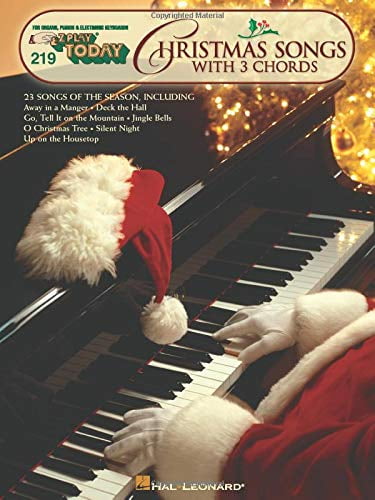 Pre-Owned E-Z PLAY TODAY 219 CHRISTMAS SONGS WITH 3 CHORDS MLC: E-Z Play Today Volume 219 Paperback