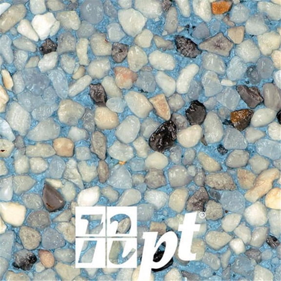E-Z Patch  1 lbs Regular Pebble Plaster, Aqua White