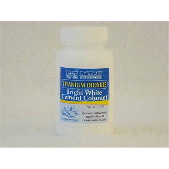 E-Z Products  4 oz Bright White Cement Titanium Dioxide