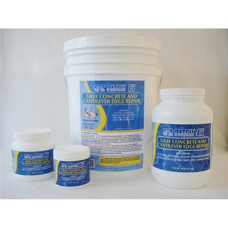 E-Z Products EZP-154 50 lbs Concrete Gray Deck & Cantilever Edge Repair
