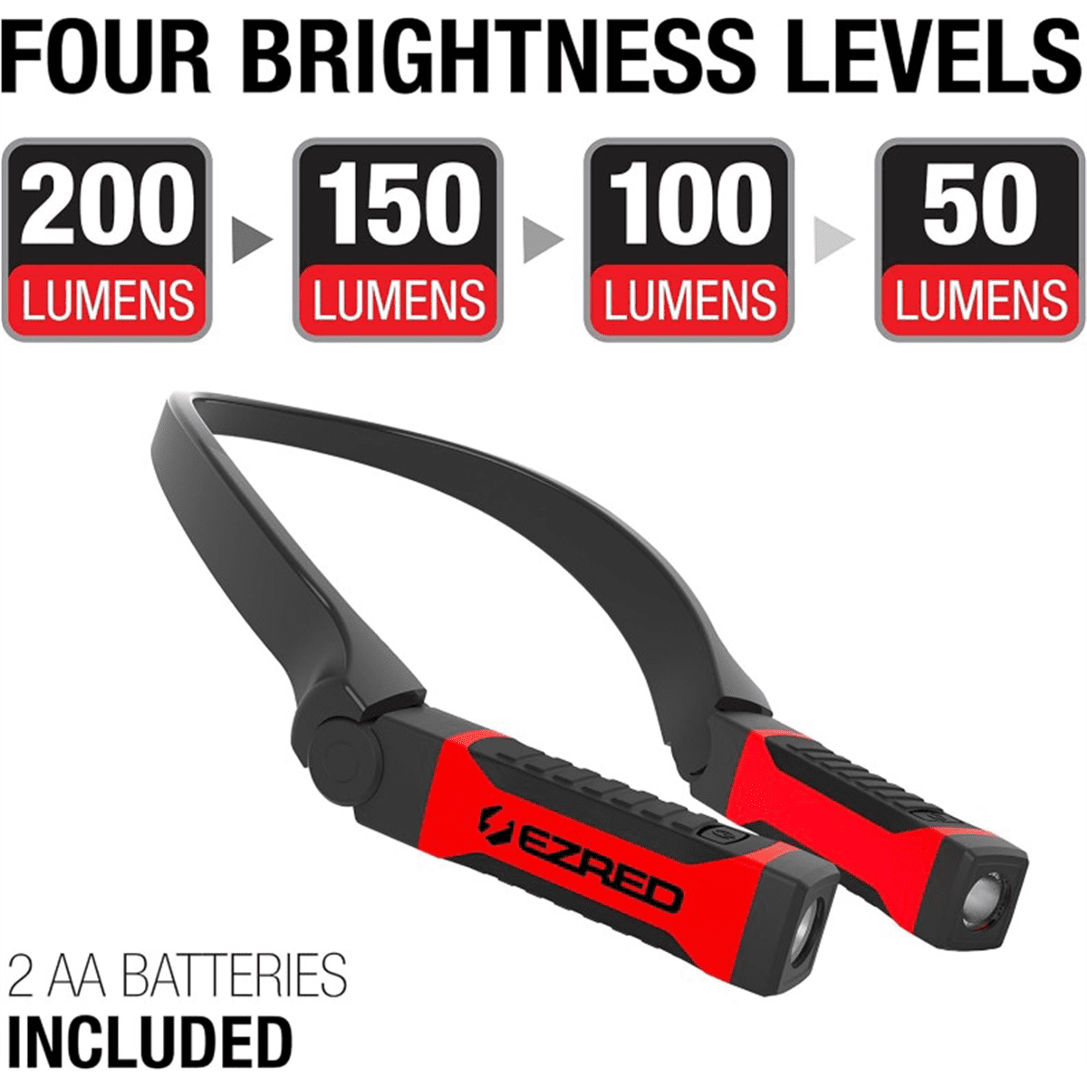 ☆AIMANT ノースリーブ E-Z Red AnyWear Work Hands-Free Neck Light - Walmart.com