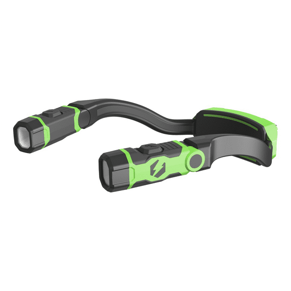 E-Z Red ANYWEAR Rechargeable 350 Lumens Dimmable Neck Light - Green