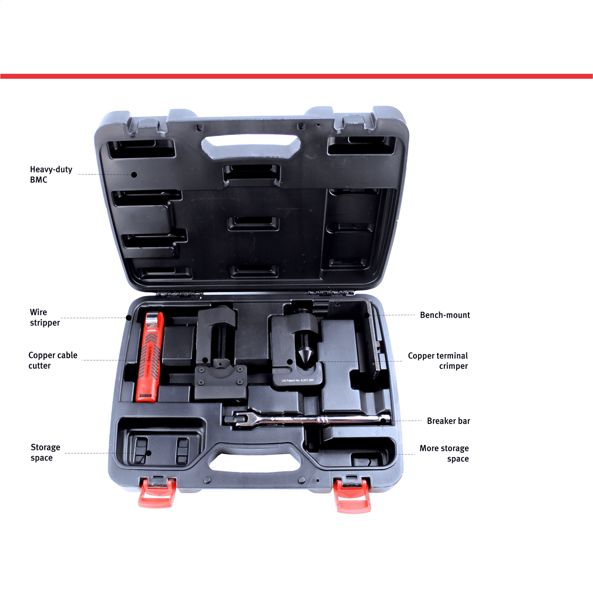 E-Z Red Cable Cutter/Crimper Kit