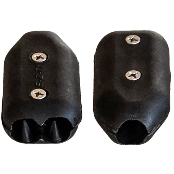 E-Z-TY 1/2 Inch Reusable Rope Clamp Black 2 Pack