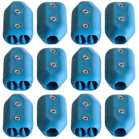 E-Z-TY 1/2 Inch Reusable Rope Clamp Blue 25 Pack